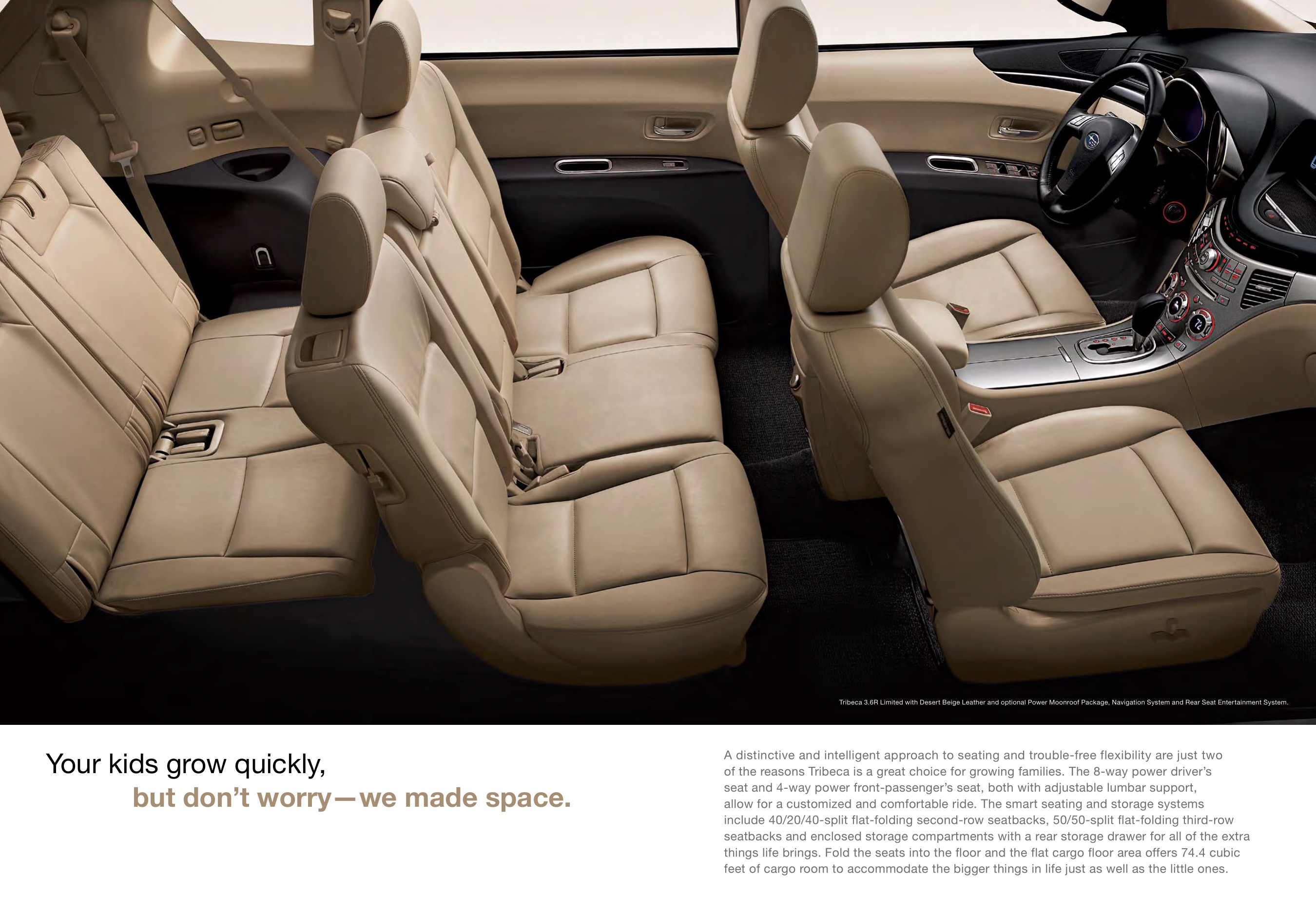 2013 Subaru Tribeca Brochure Page 7